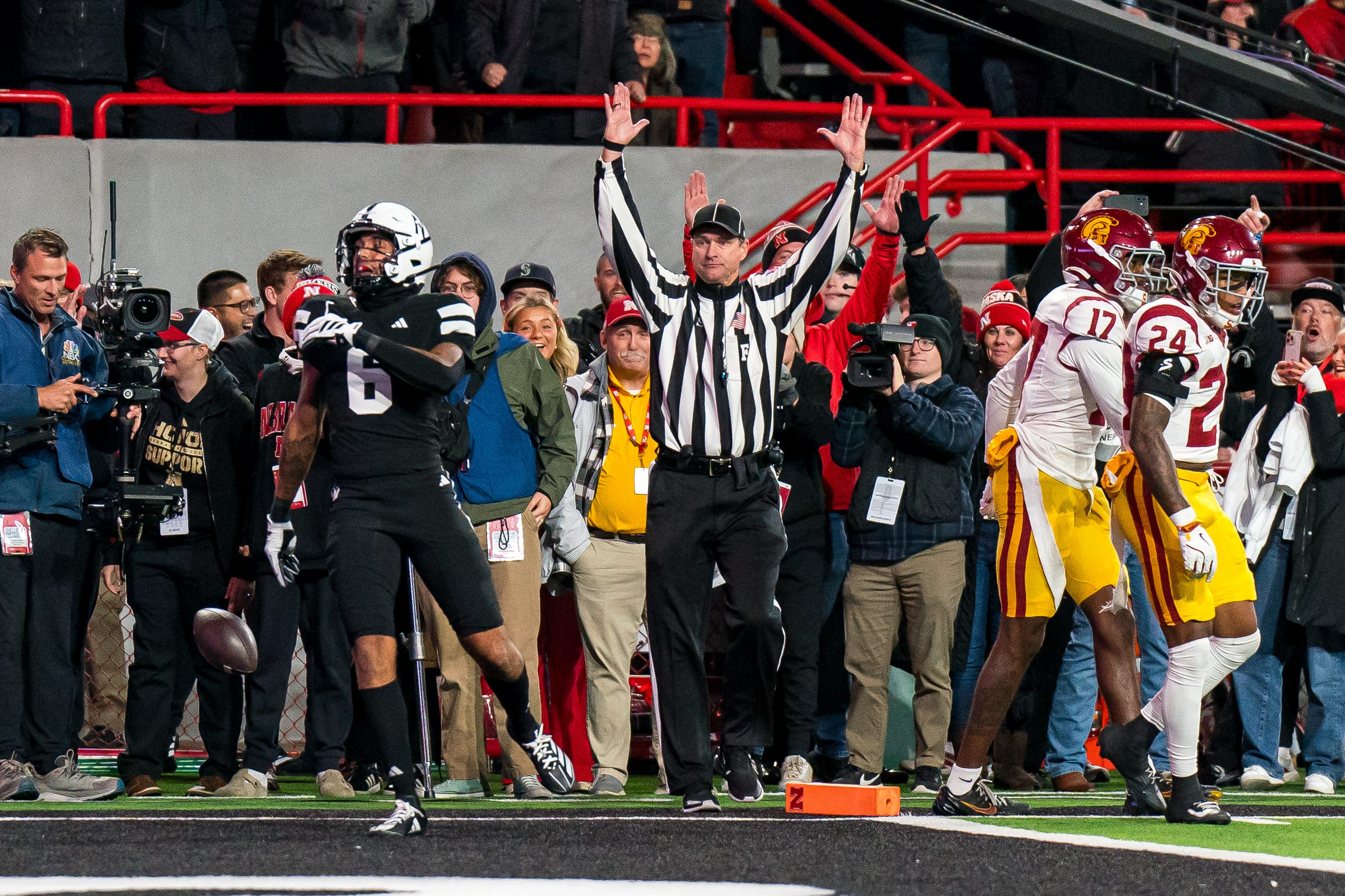 Report card from Nebraska's 21-17 loss to USC