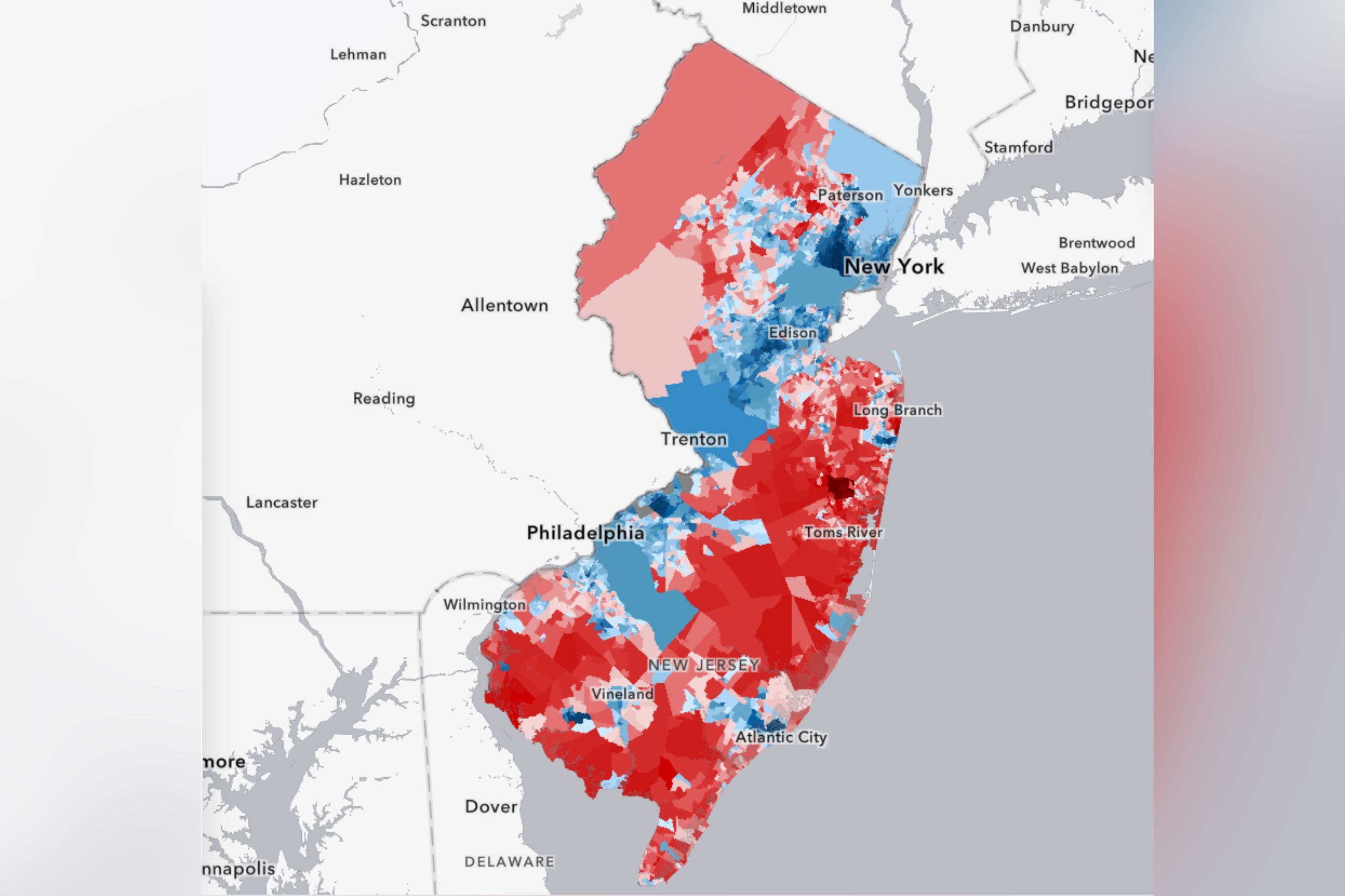 New Jersey results map shows where Mikie Sherrill won election