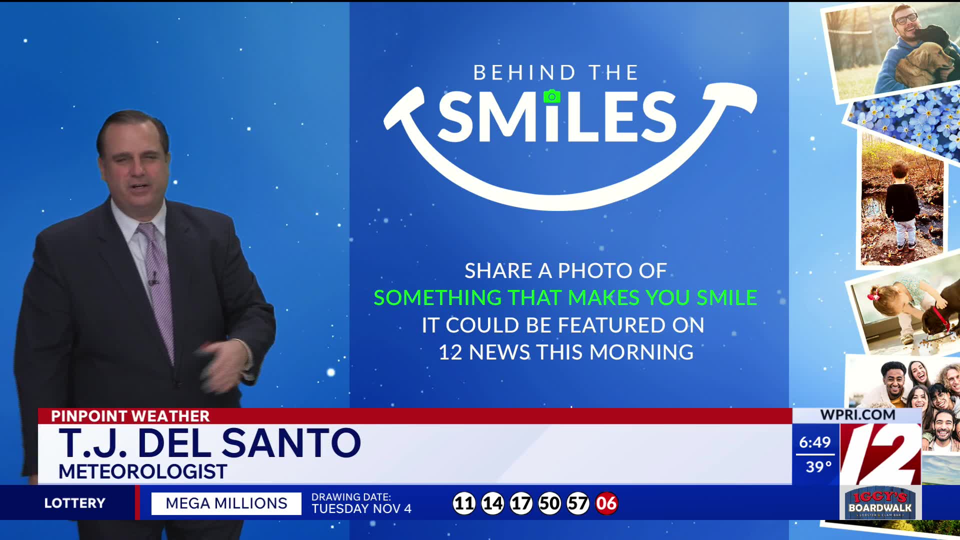 Behind the Smiles Photo for November 5, 2025 from Jamie in Fall River