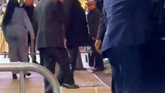 Michelle Obama Arrives for Late Show Interview With Stephen Colbert