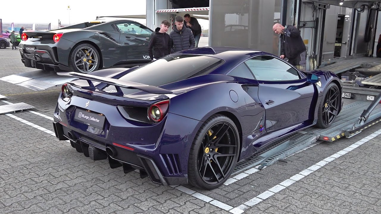 Ferrari 488 N-Largo Full Carbon – Accensione e Rombo