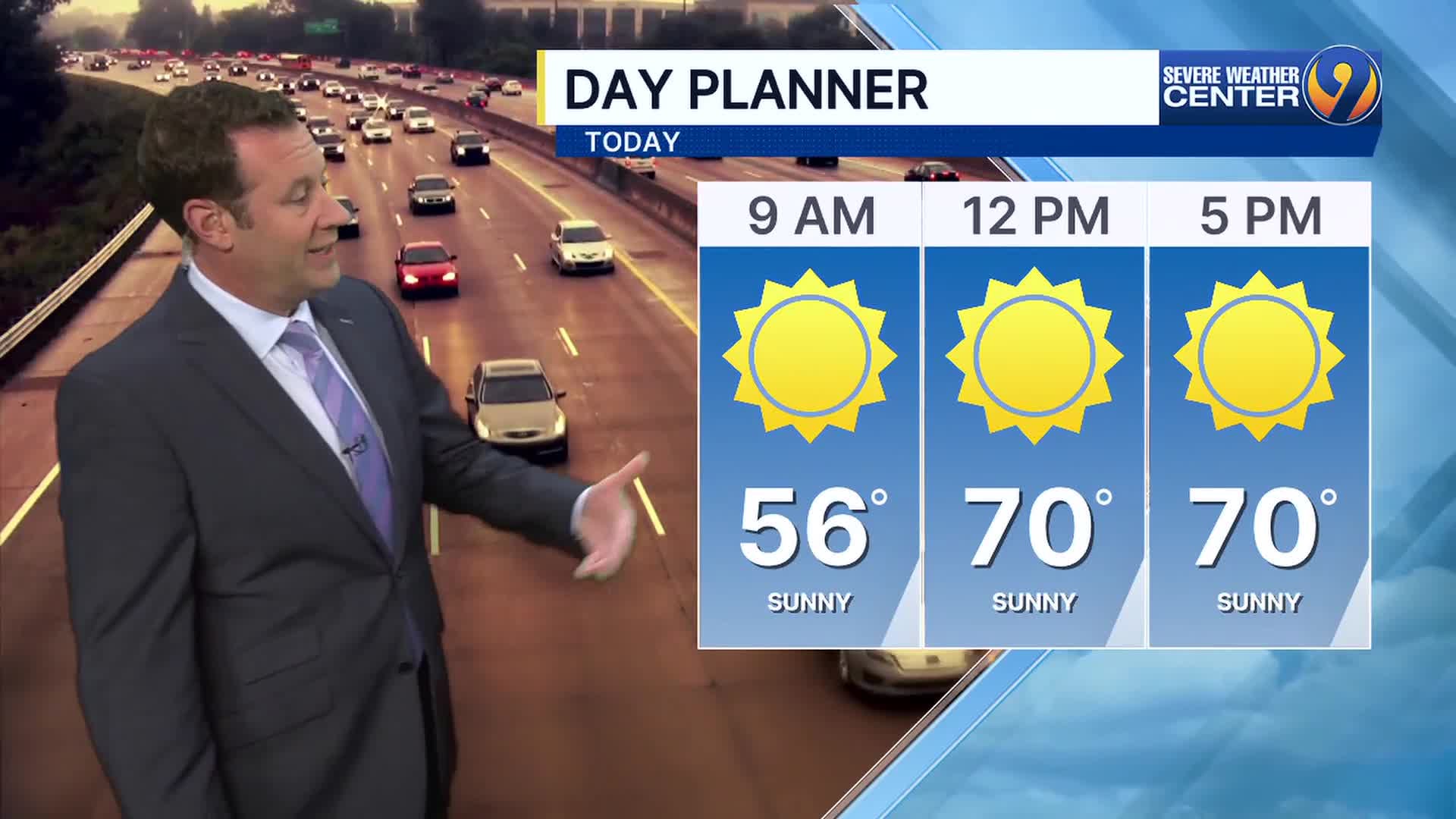 FORECAST: Chilly start followed by warm afternoon and dry conditions