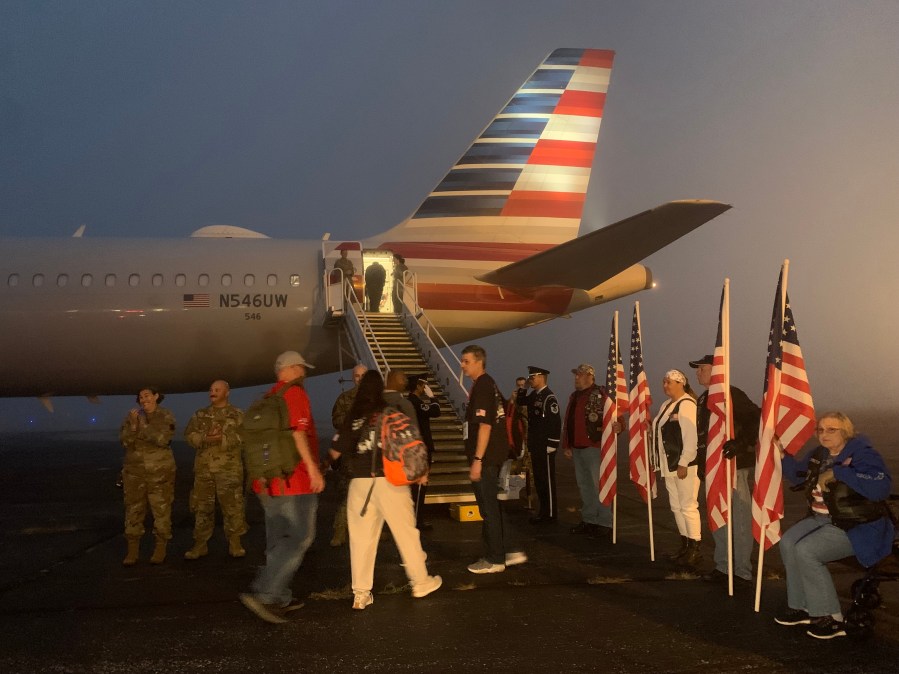 Honor Flight Northeast Indiana returns for 2026, Flight 55 takes ...