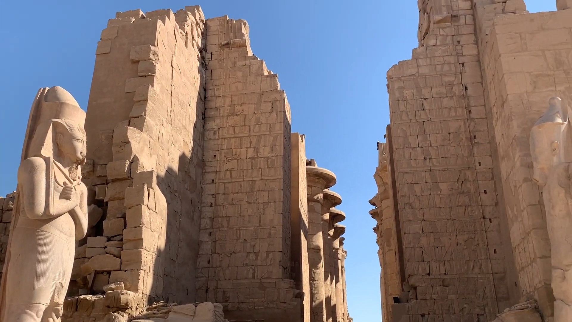 Hunting lost temples of ancient Egypt