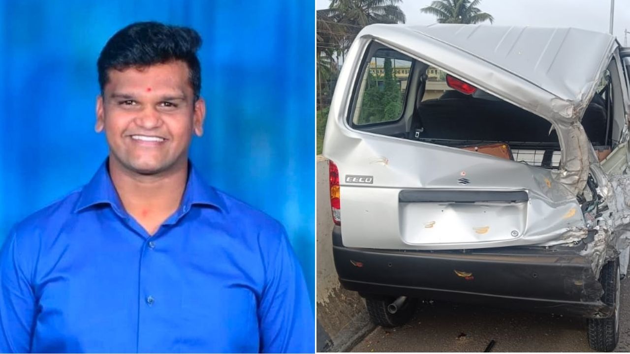 CCTV: Bengaluru dancer dies as speeding truck hits broken-down car on ...