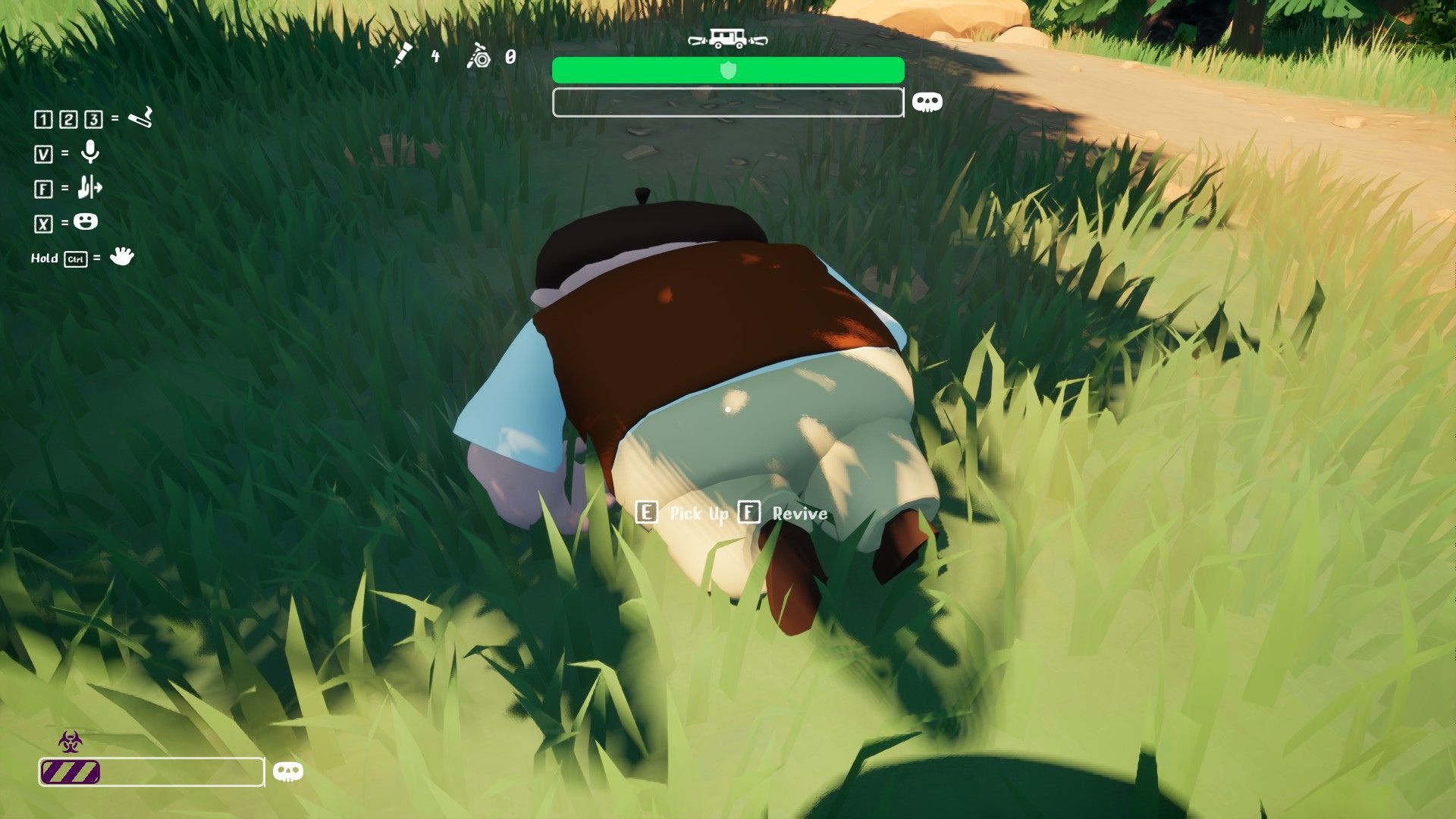 How to Revive Teammates in RV There Yet?