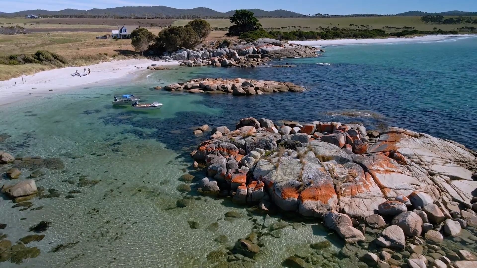 Tasmania's Hidden Paradise: Bay of Fires' Beauty Captured by Drone ...