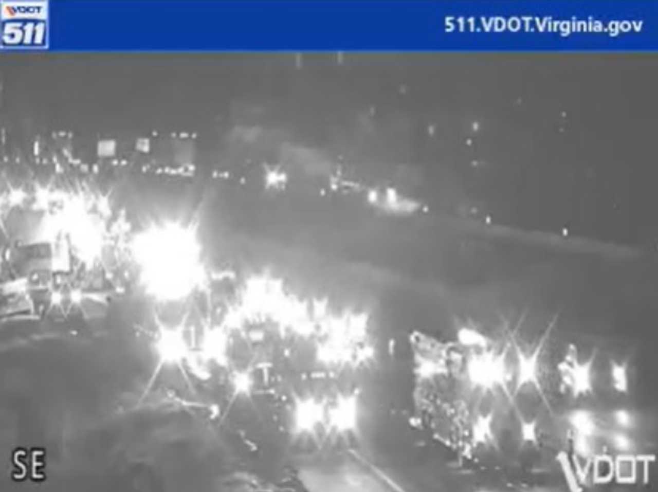 Fiery I-95 Crash In Virginia Kills Two After Pickup Slams Into Tractor ...