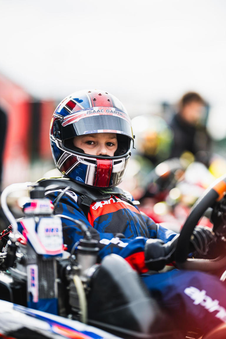 Preston’s Young Racing Star: 10-Year-Old Isaac Garth Accelerates Toward ...