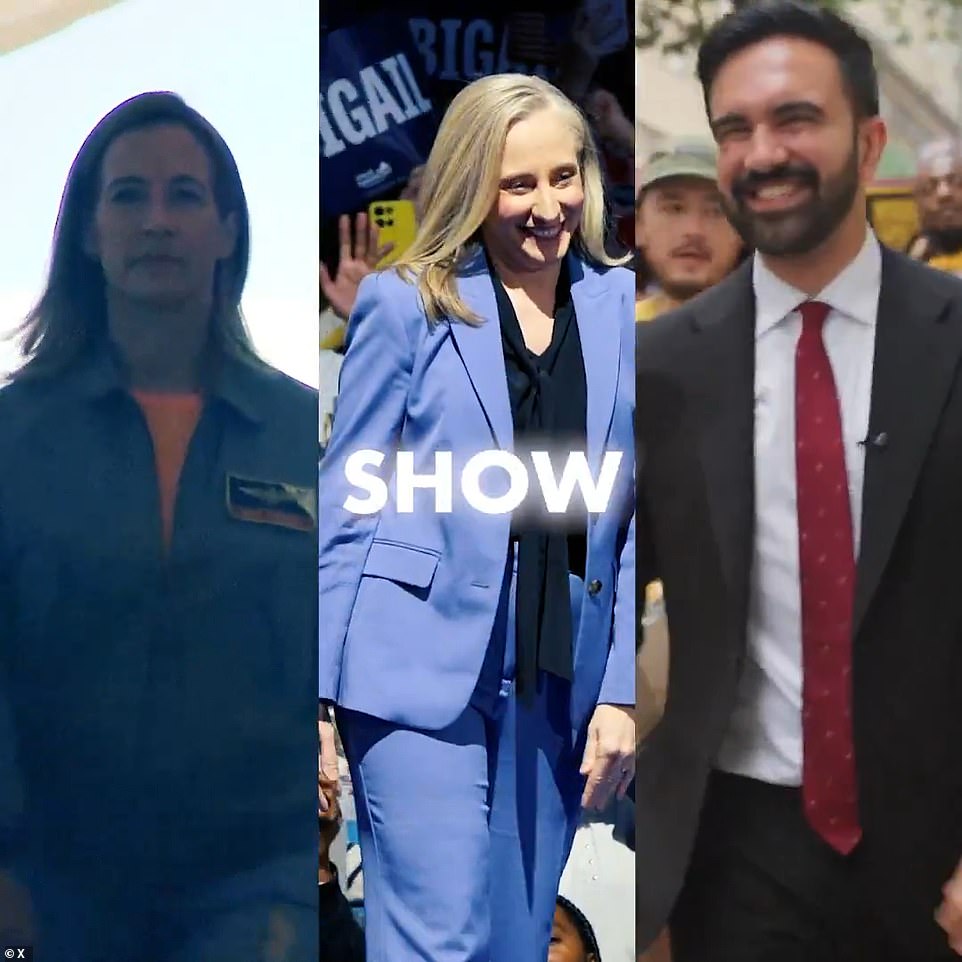 Advert declares Zohran Mamdani new star of Democratic party