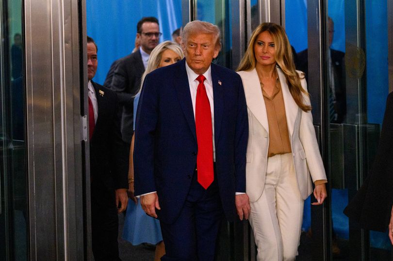 Melania Trump's three stern commands to Donald Trump caught by lip reader