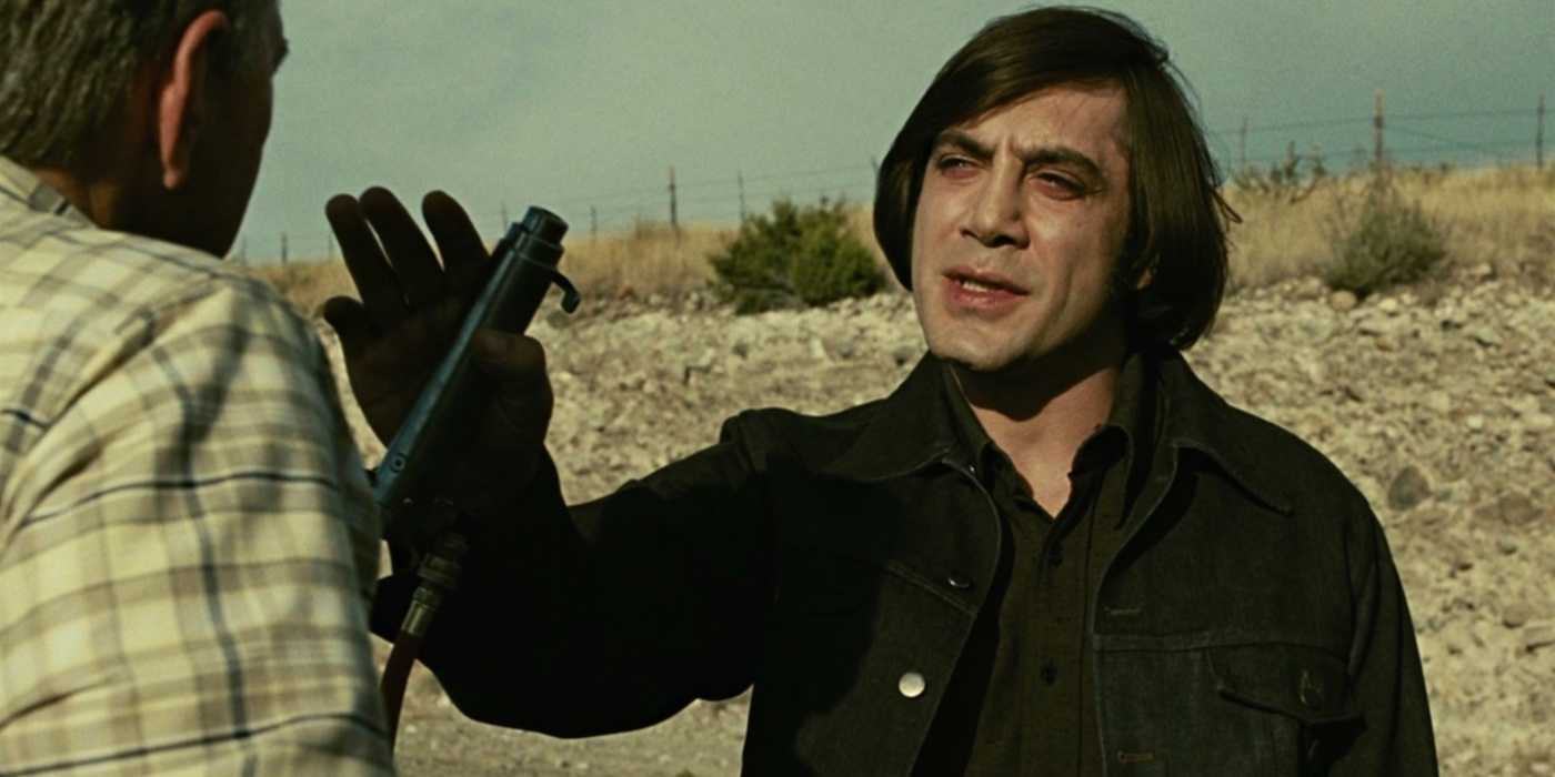 Javier Bardem in No Country For Old Men