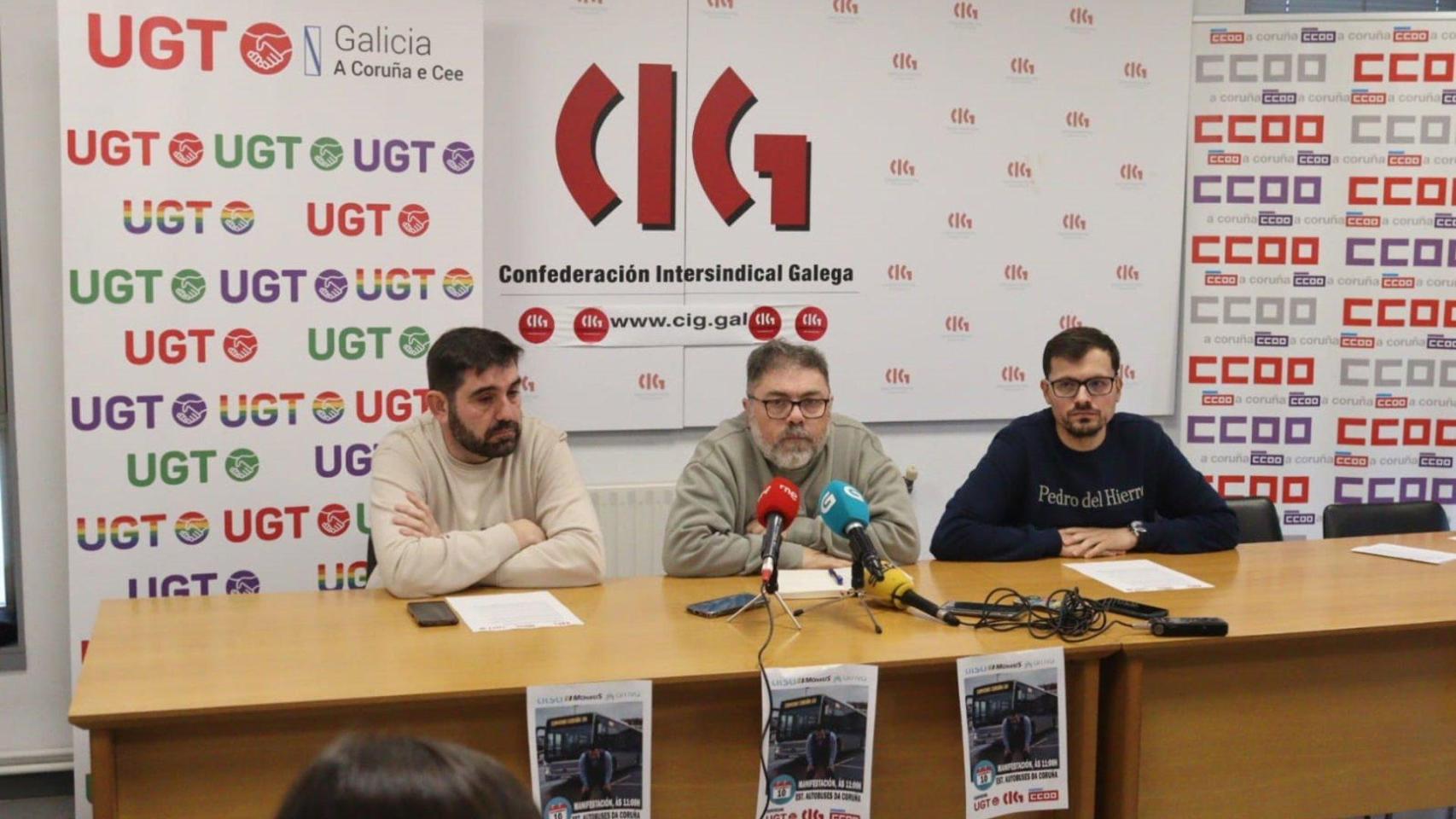 Sindicatos de transporte de viajeros en A Coruña convocan una ...