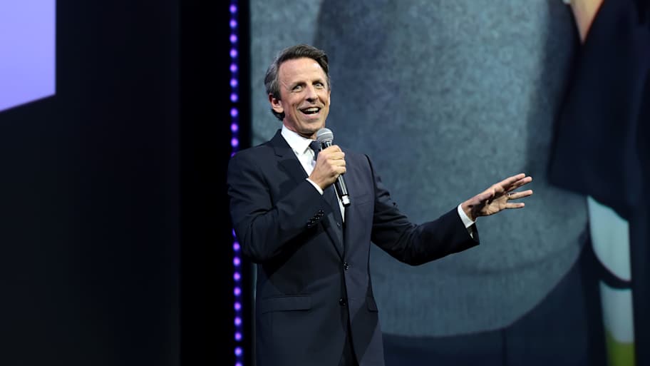 Seth Meyers responds to Trump's accusations of catapult obsession