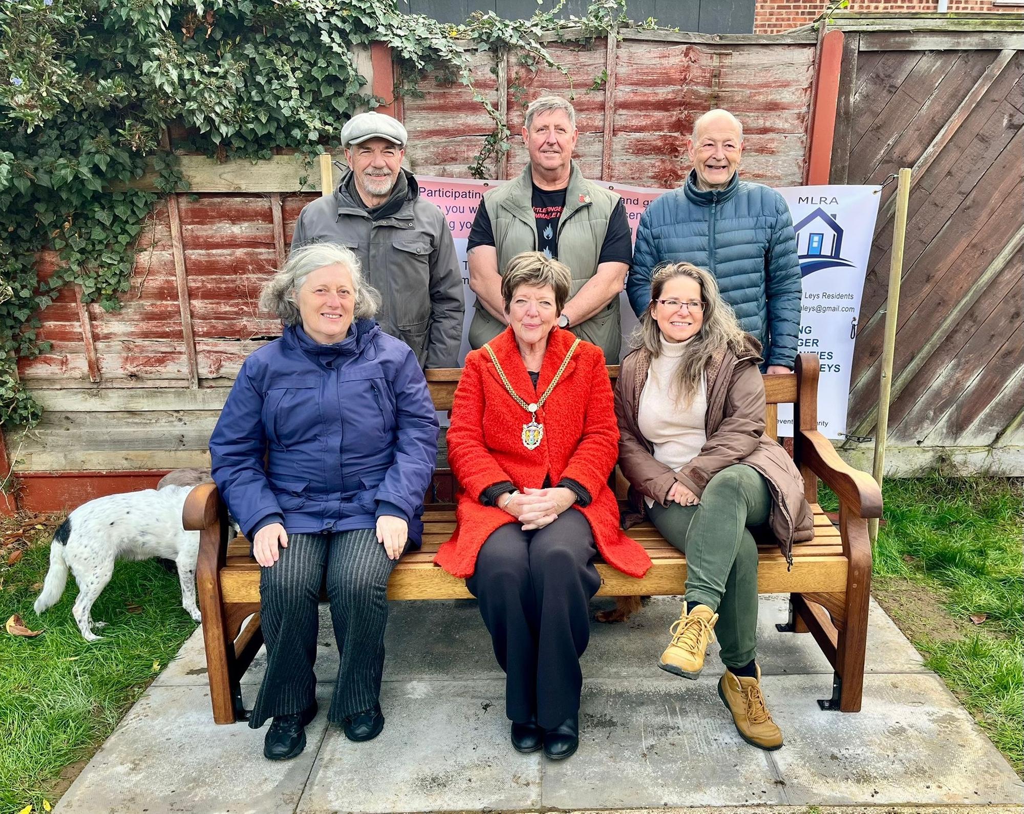 Suicide prevention bench unveiled on Northampton estate to help those ...