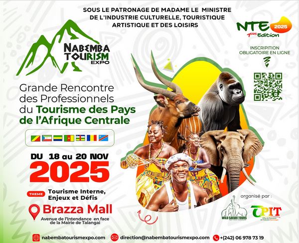 Congo : Brazzaville va accueillir la première édition du Nabemba Tourism Expo