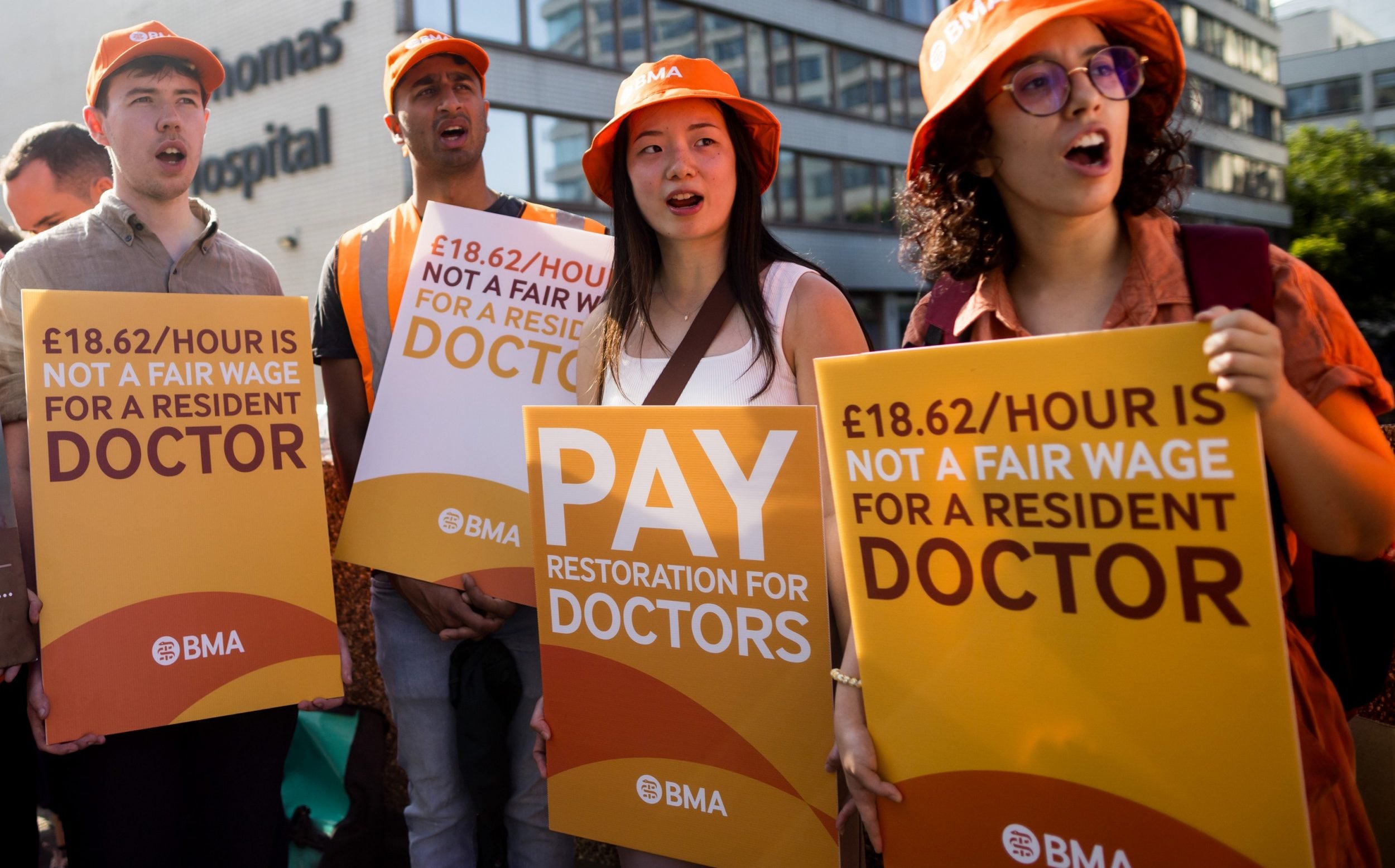 Resident doctors are set to stage another walkout, beginning on Nov 14 - Jack Taylor/Getty