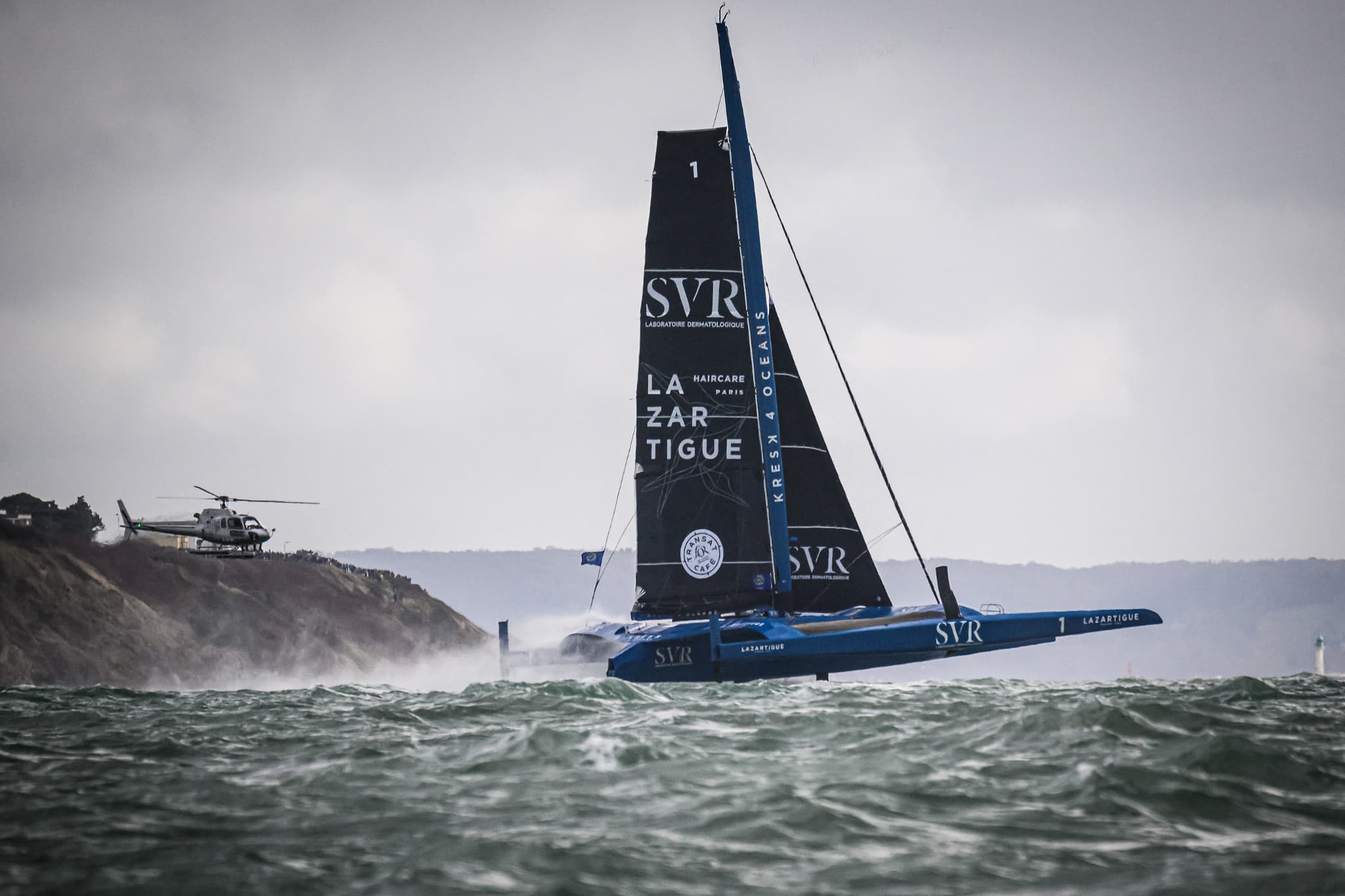 Voile: le duo Laperche-Cammas proche de la victoire sur la Transat Café ...