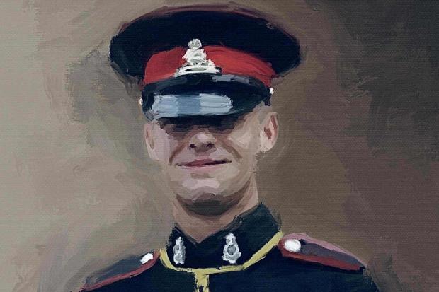 Veteran artist captures face of fallen city soldier in new exhibition