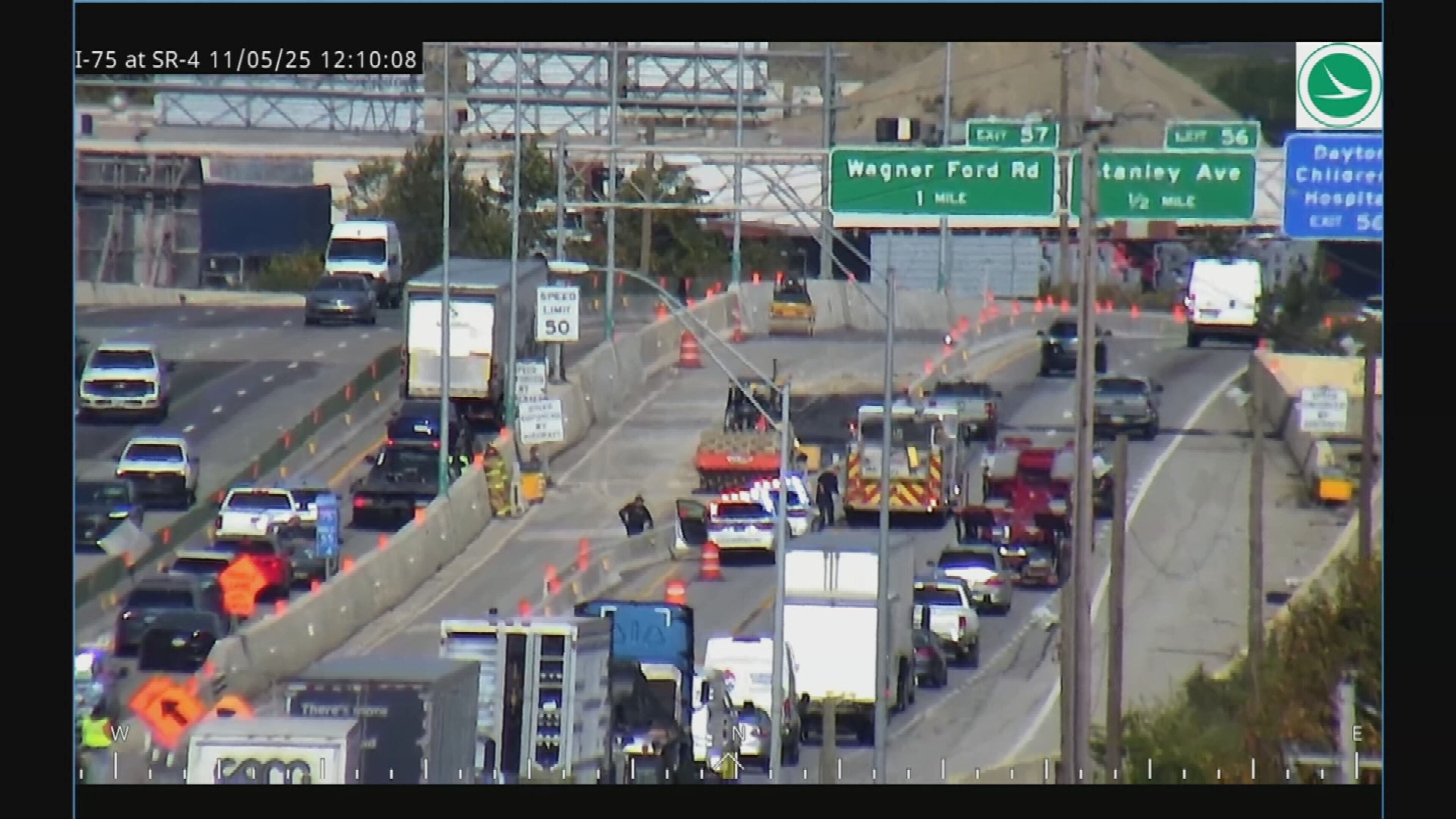 TRAFFIC ALERT: Lanes reopen on I-75 NB in Dayton