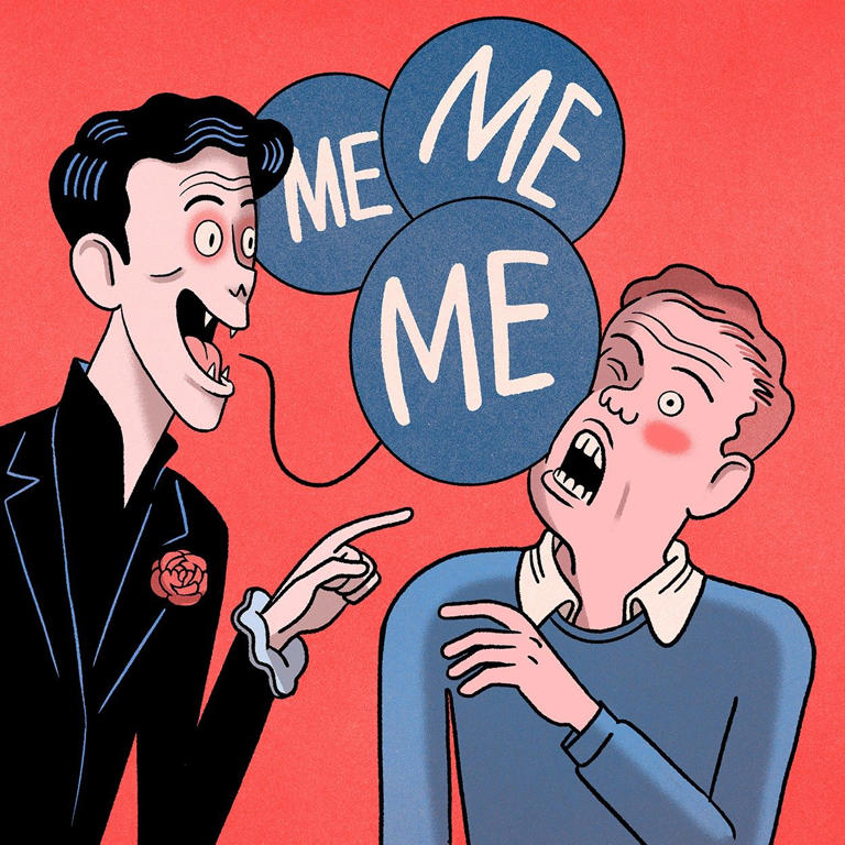 Social vampires love the spotlight and can’t stop talking about themselves - Lucas Varela