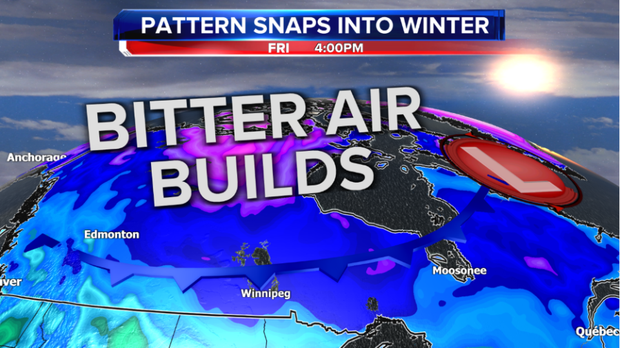 First major cold front of the season brings a winter chill to the U.S ...