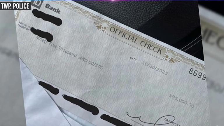 Quick work by South Jersey police save man's $95,000 check from online ...
