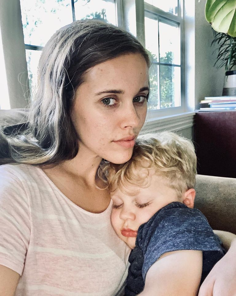 Jessa Seewald and her son Henry.