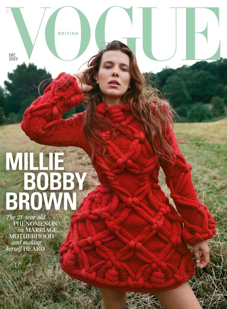 Millie Bobby Brown Fails to Enchant as British Vogue's December 2025