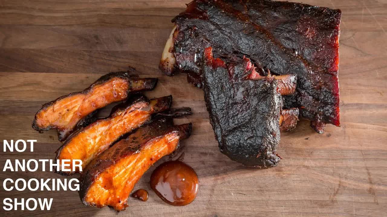 Smoked Baby Back Ribs on a Weber Kettle with the Slow 'N Sear