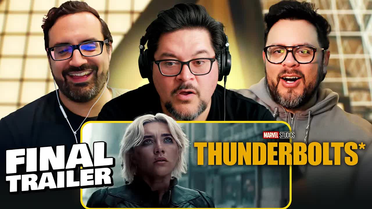 Thunderbolts final trailer reaction! Marvel Studios • Florence Pugh ...