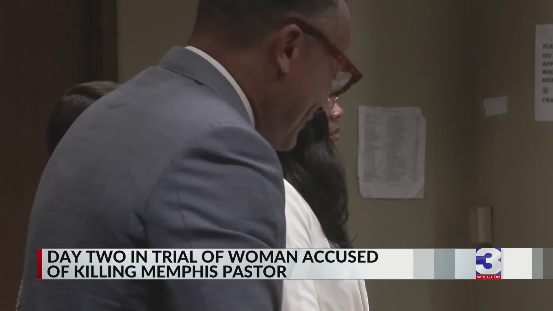 Day two of trial of woman accused of killing Memphis pastor