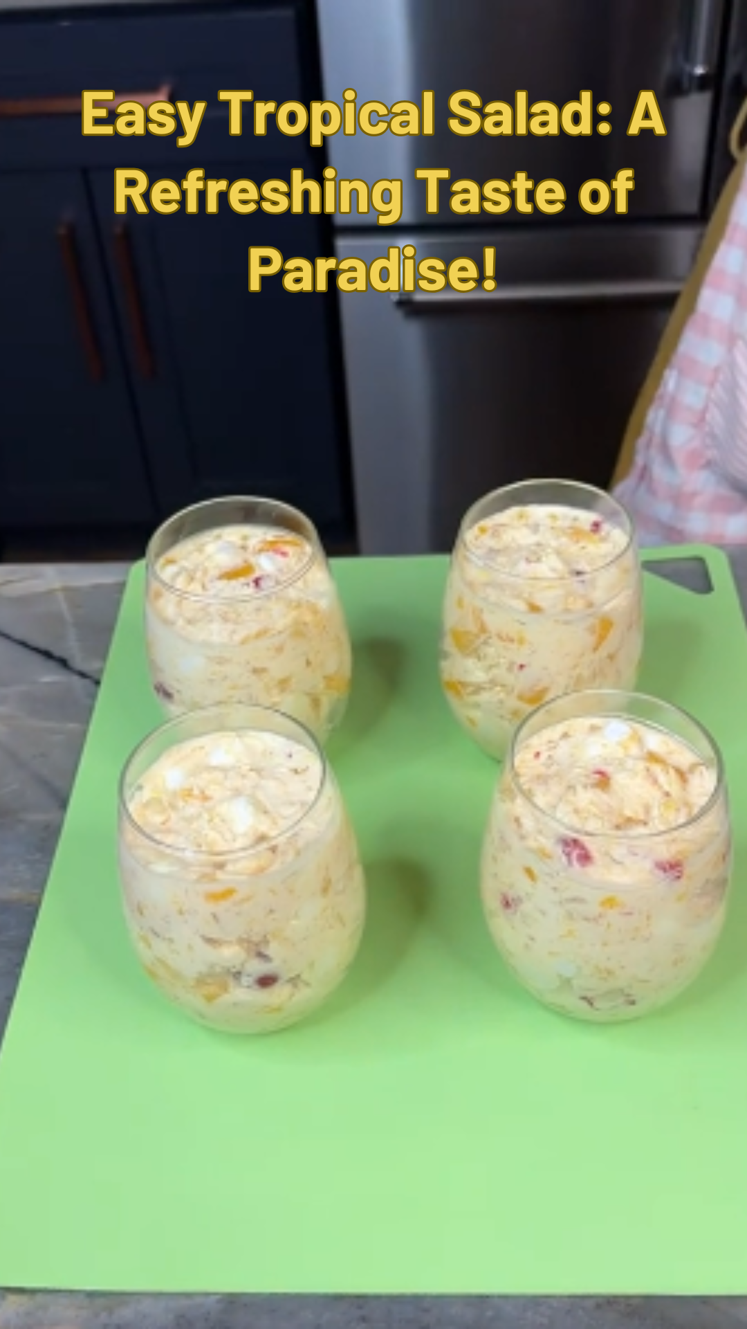 Easy Tropical Salad: A Refreshing Taste of Paradise!