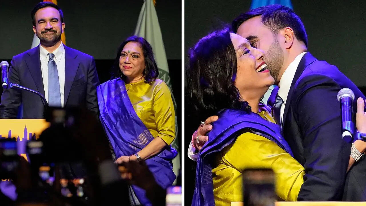 Zohran Mamdani's Mom Mira Nair Celebrates His Win in a Handcrafted Silk  Ilkal Saree from Karnataka