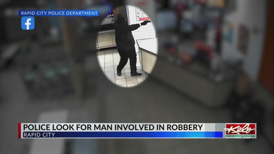 Rapid City Police searching for robbery suspect