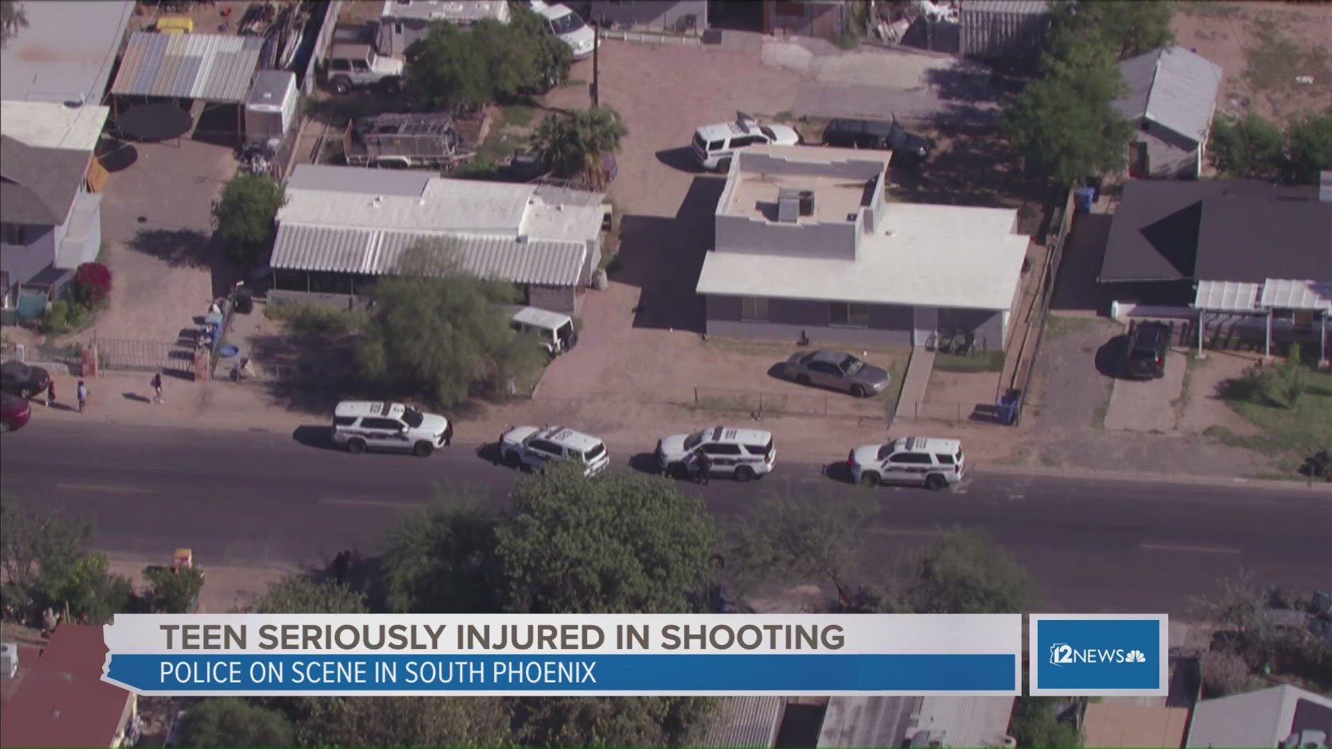 Teen seriously injured in south Phoenix shooting