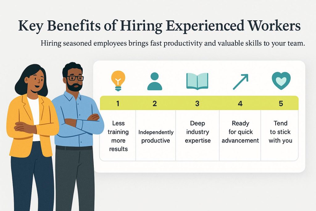Should you hire experienced workers or recent college graduates?