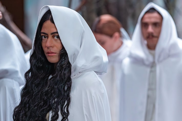 Carol Castro interpreta Zenóbia, líder das casas umbralinas, em 'Nosso Lar 3' Foto: Ique Esteves/Divulgação