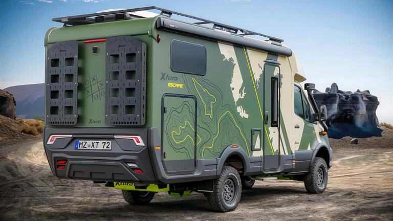 Eura Mobil Xtura Escape: una brutal autocaravana 4x4