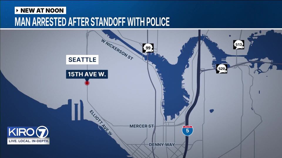 VIDEO: Man arrested after standoff with police