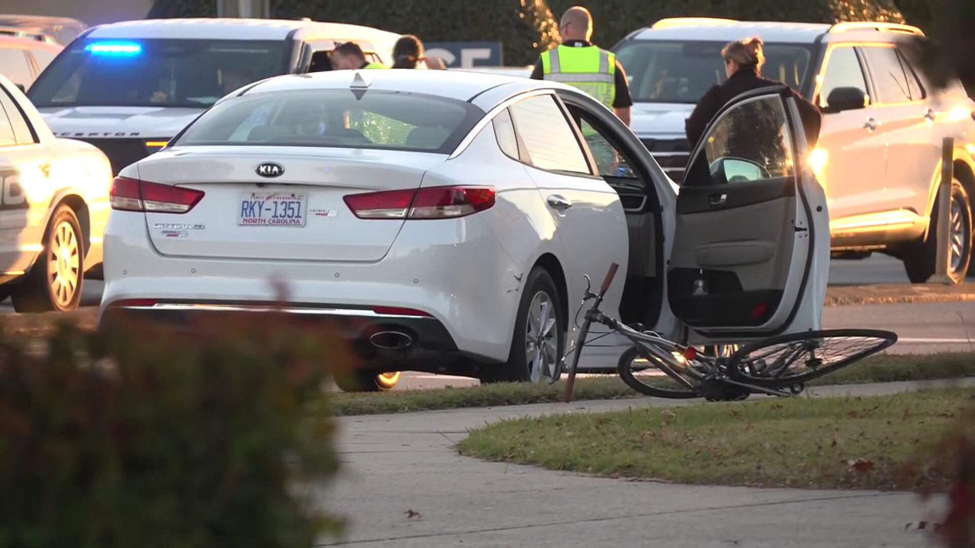 NEW INFO: Bicyclist in critical condition after Greenville Boulevard crash