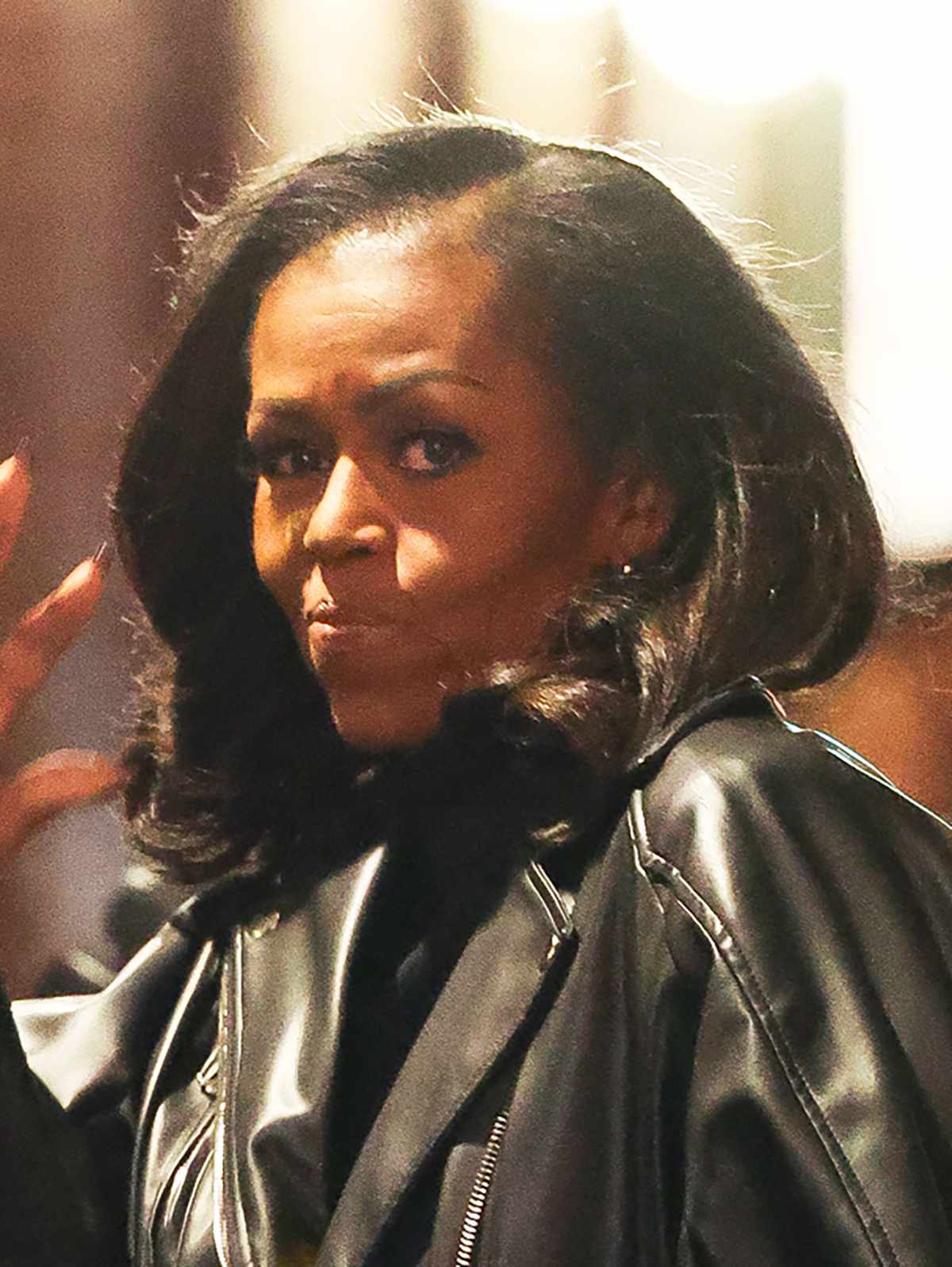 Michelle Obama Wore the Cool-Girl Jacket There’s No Escaping From in ...