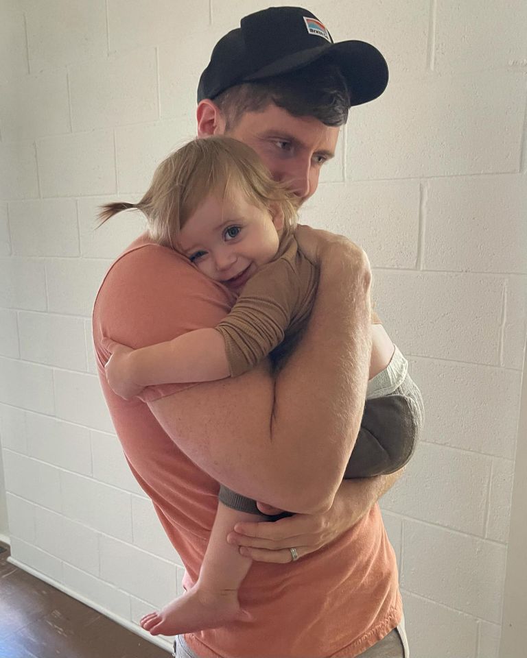 Ben Seewald and his daughter Fern