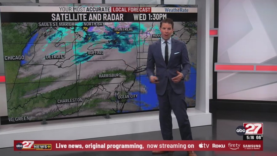 Windy overnight, calmer and seasonable to end the week