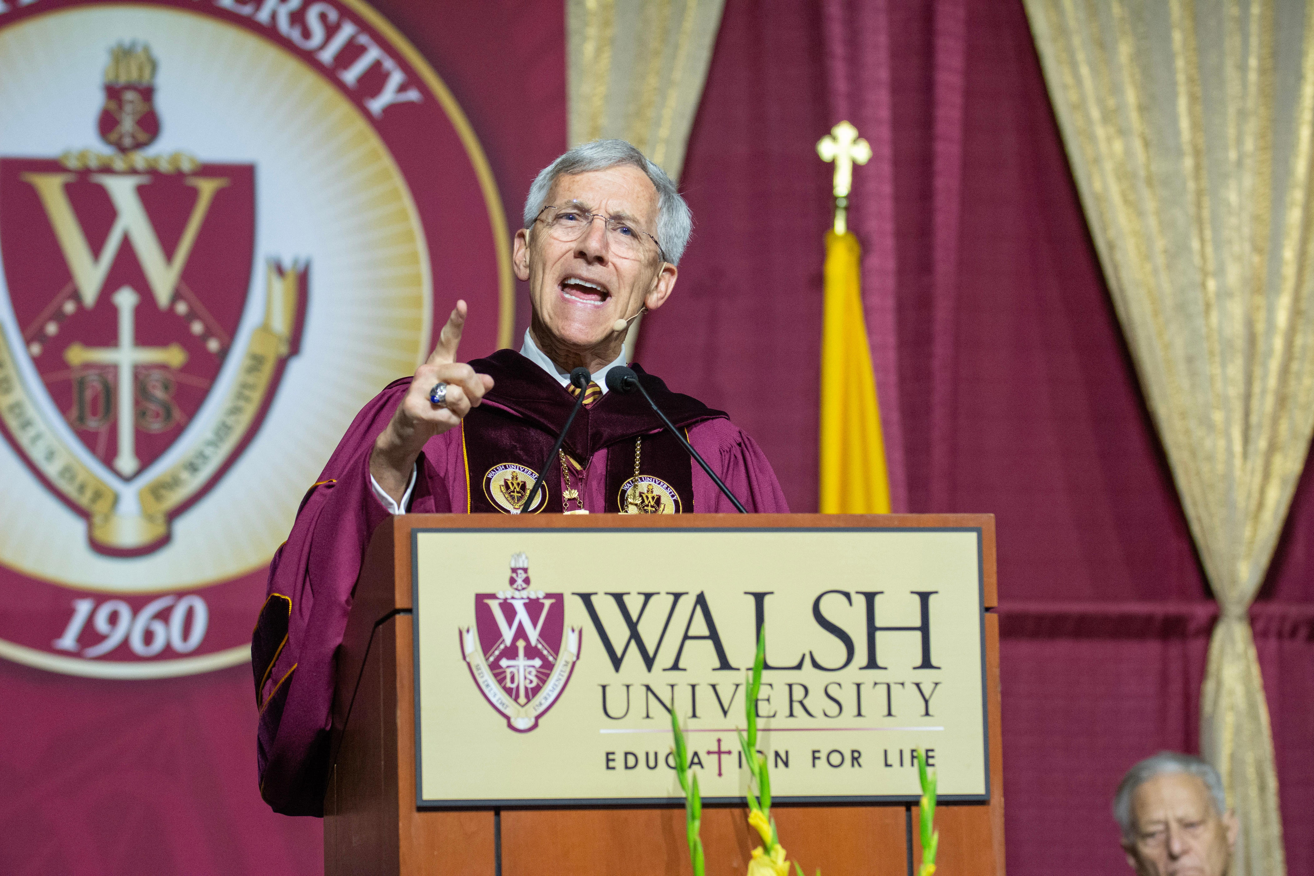 Walsh University President Tim Collins named to NCAA Division II ...