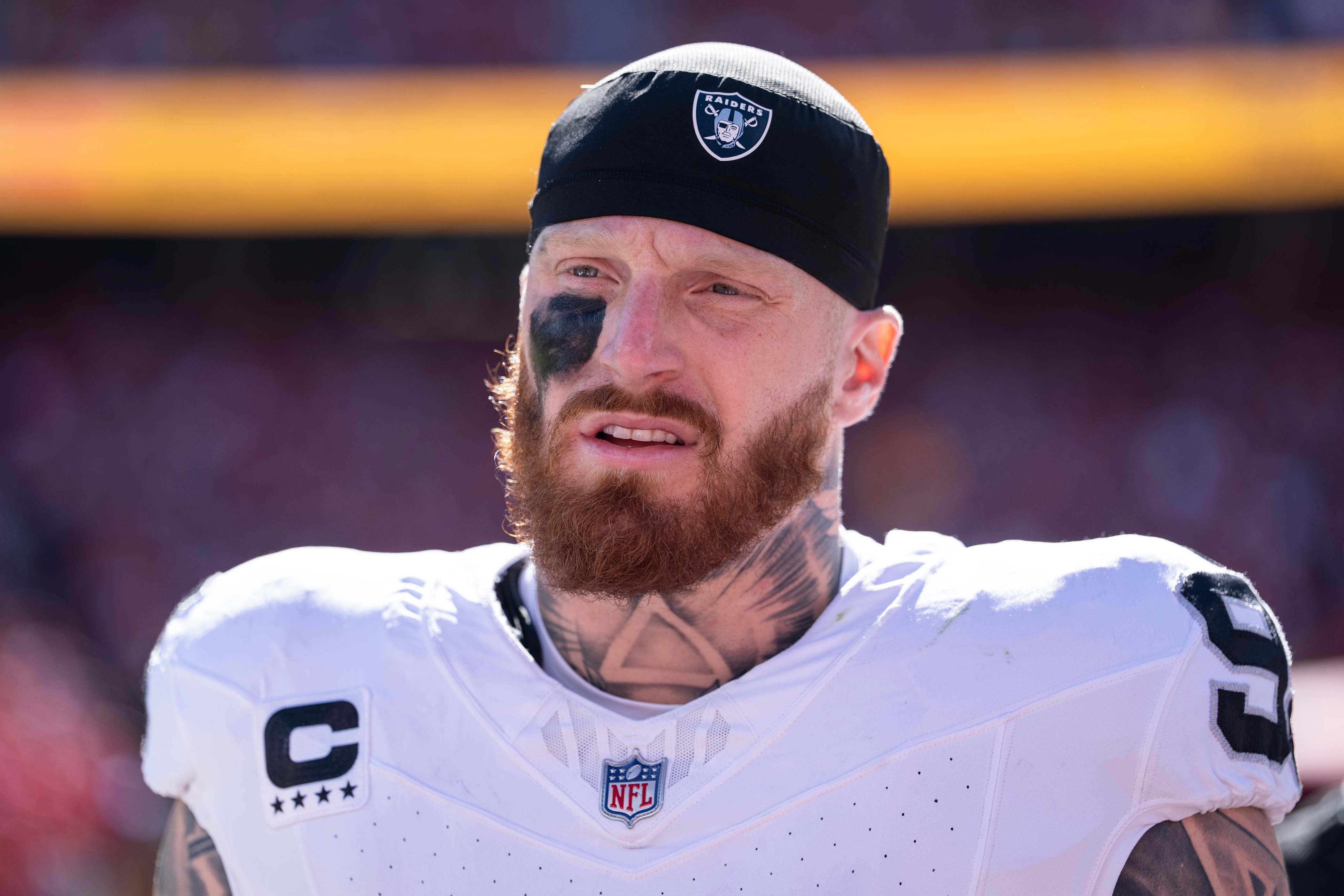 Maxx Crosby has 4-word message for Ravens fans days after trade