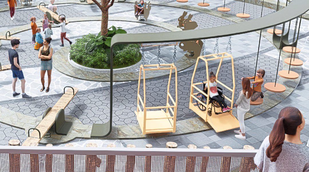 Playgrounds designed for inclusivity