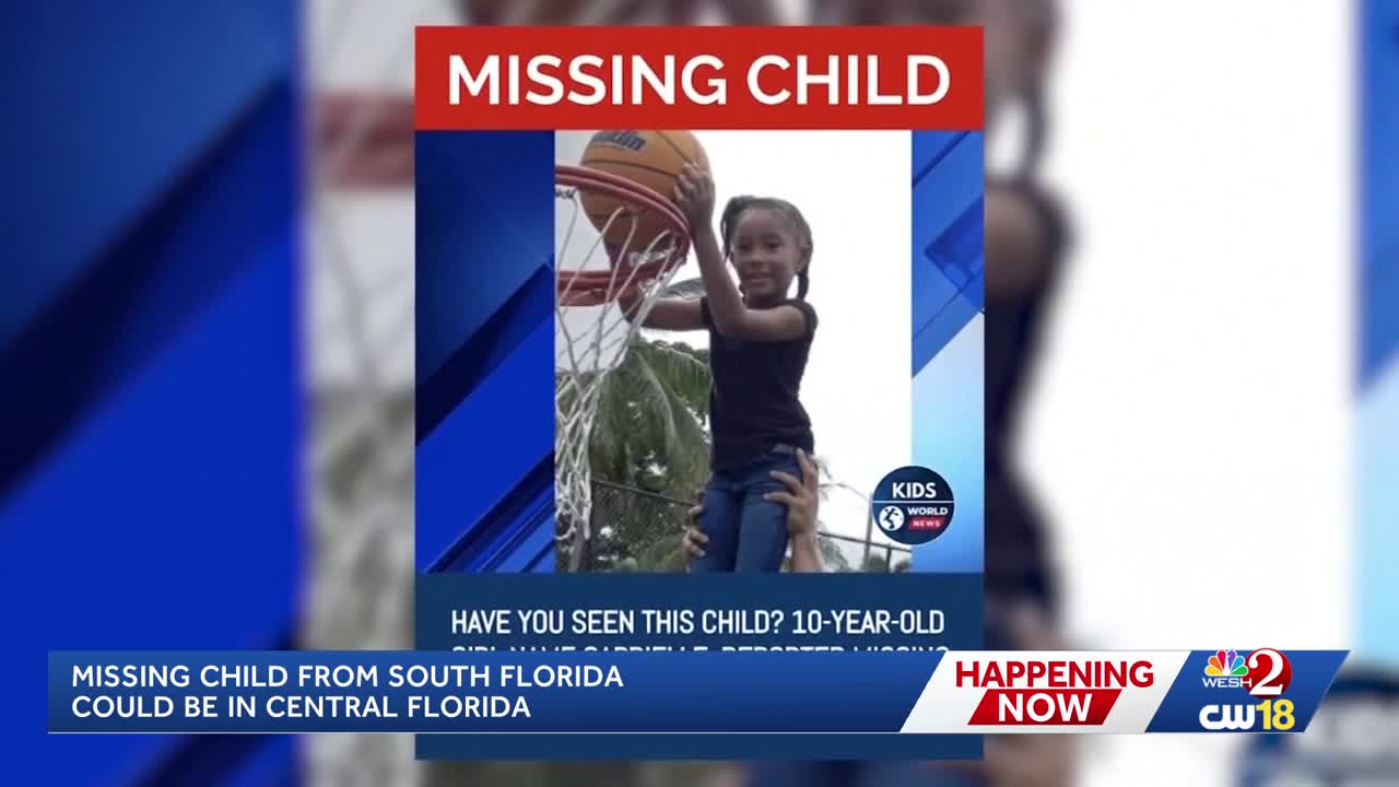 Mother of missing 10-year-old Florida girl charged with child neglect