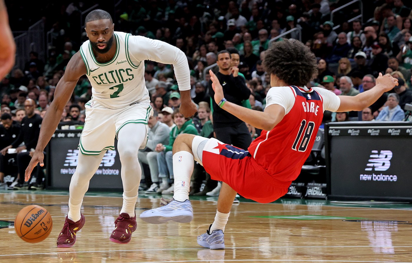 Jaylen Brown scorches Wizards as Celtics snap losing streak