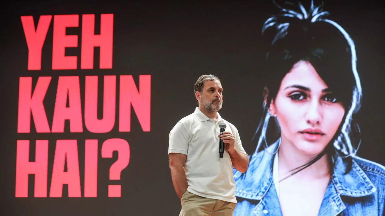 'What craziness is this': Brazilian 'model' reacts after Rahul Gandhi’s ...